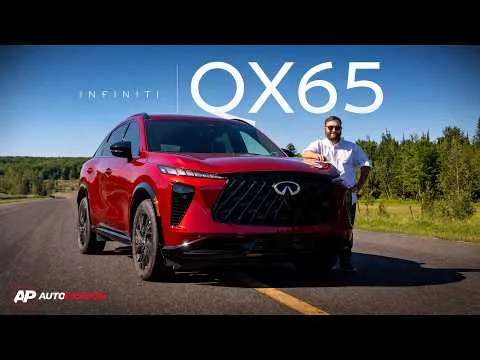 Vignette de l'essai routier de l'INFINITI QX65 2027 sur YouTube