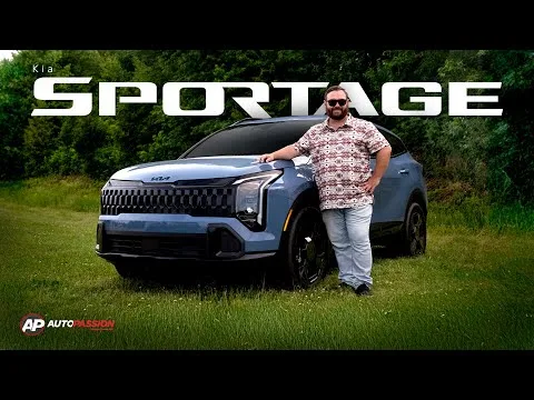 Vignette de l'essai routier du Kia Sportage 2026 sur YouTube