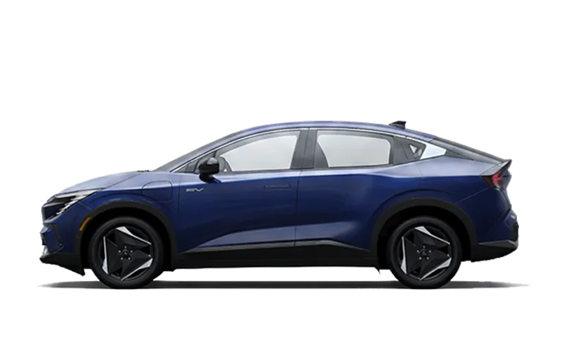 Mitsubishi Eclipse Sportback EV 2027, vue de profil