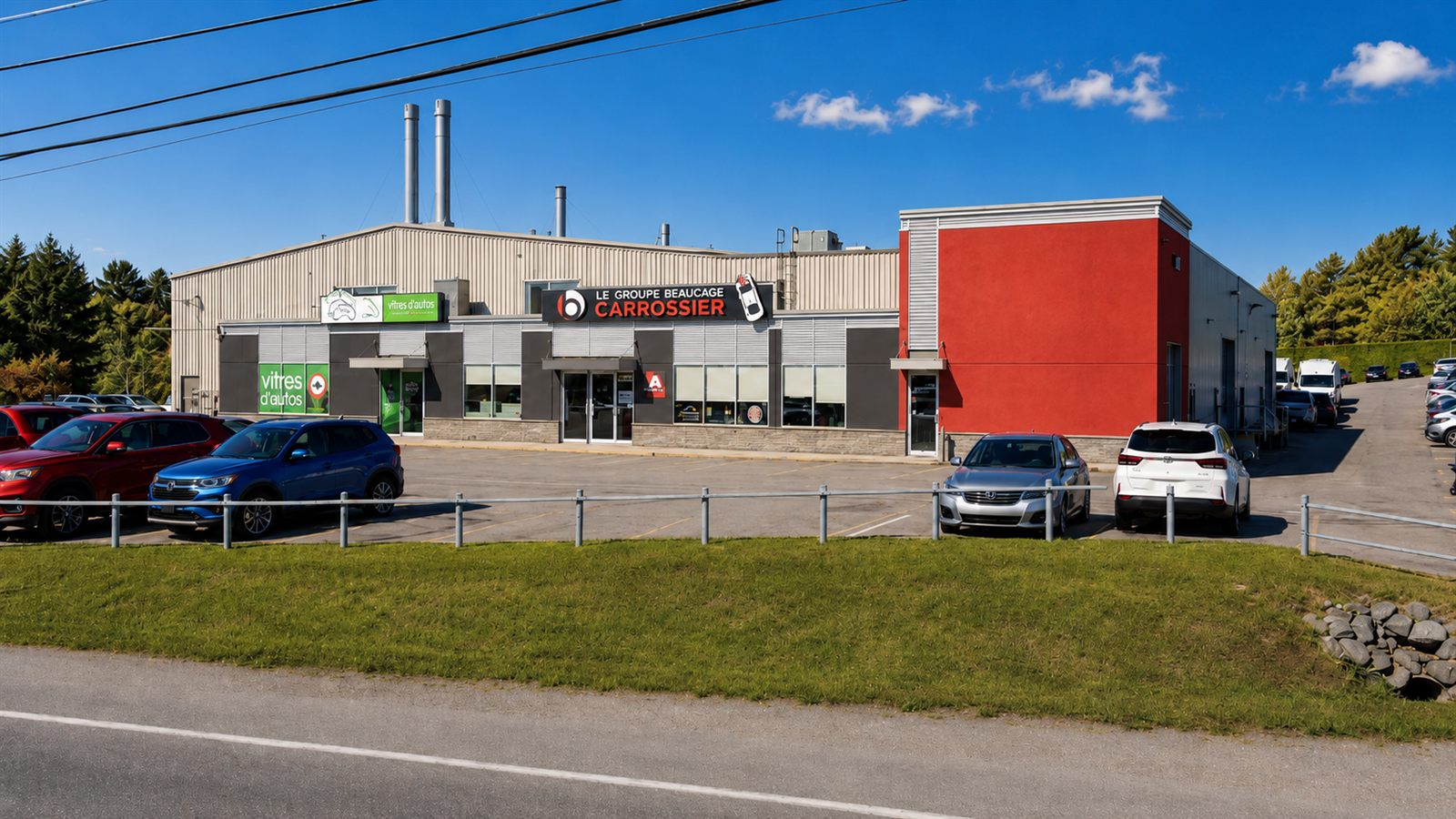 Façade de Beaucage Carrossier Sherbrooke