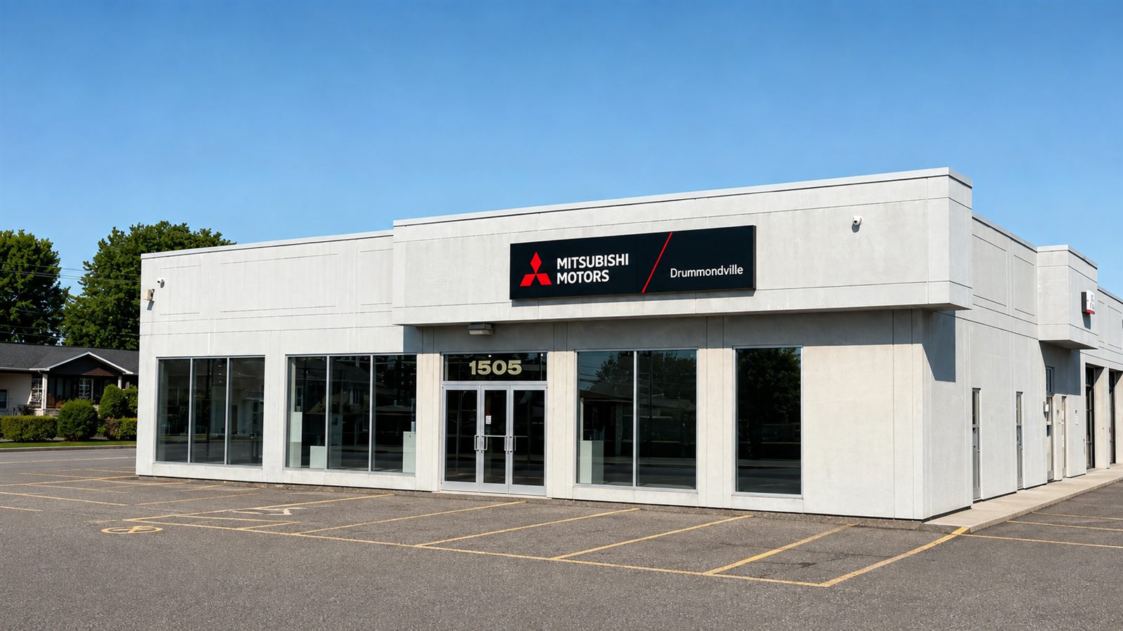 Façade de Mitsubishi de Drummondville