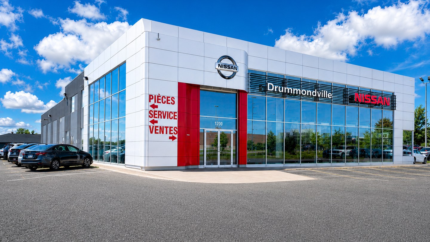 Façade de Nissan de Drummondville