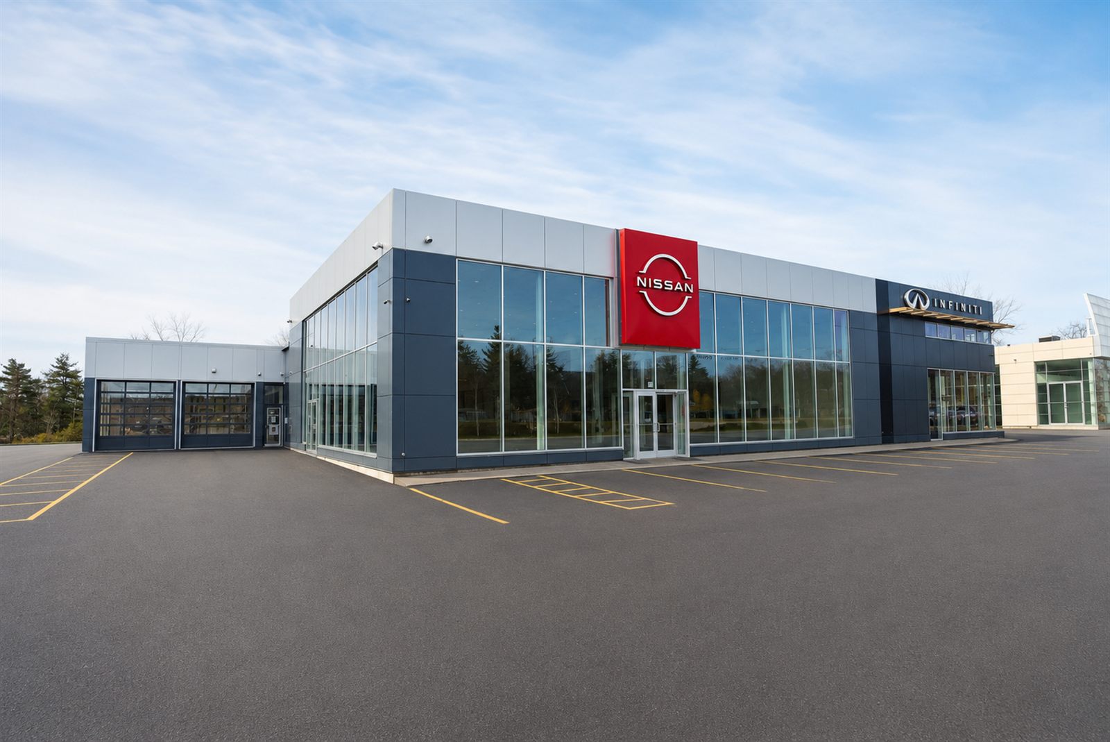 Façade de Nissan de Sherbrooke