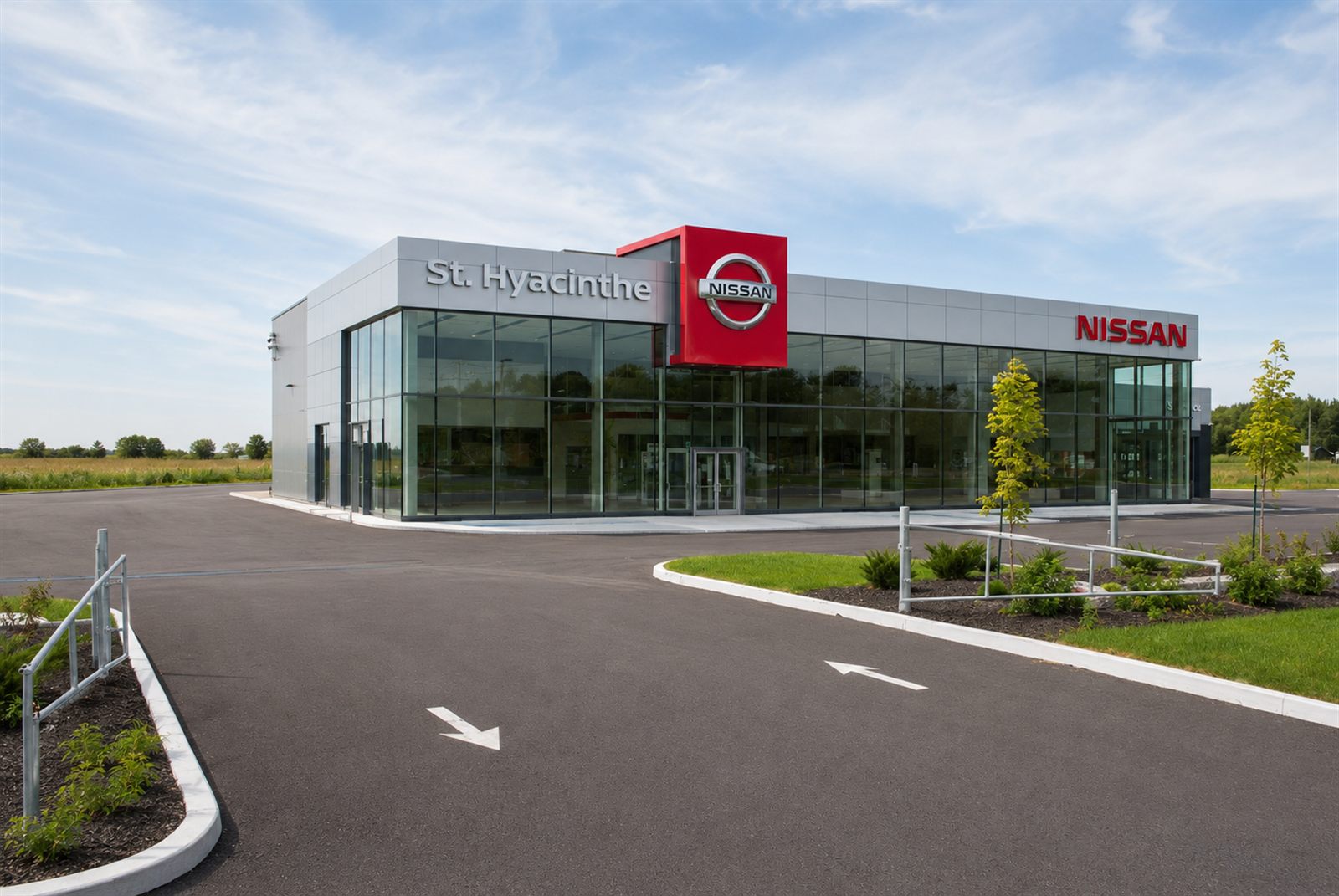 Façade de Nissan de St-Hyacinthe