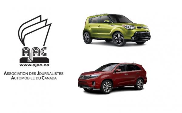 Read more about the article Le Kia Sorento nommé meilleur multisegment par l’AJAC, le Kia Soul remporte aussi sa catégorie