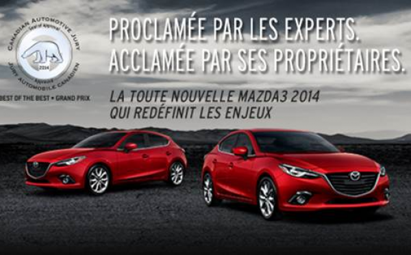 Read more about the article La Mazda3 2014 vs la compétition