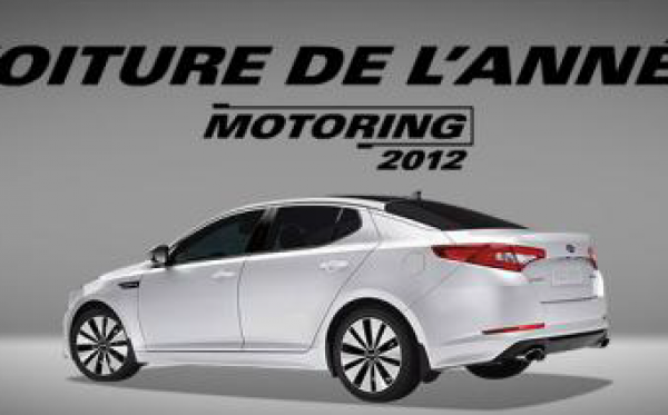 Read more about the article Optima, voiture de l’année par motoring 2012