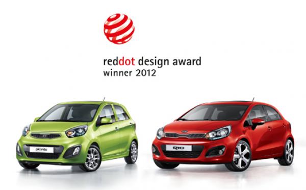 Read more about the article La Kia Rio et l’européenne Picanto de Kia reçoivent le prix du design Red Dot 2012