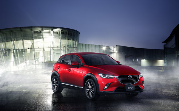 Read more about the article Le Mazda CX-3 2016 dévoilé à Los Angeles