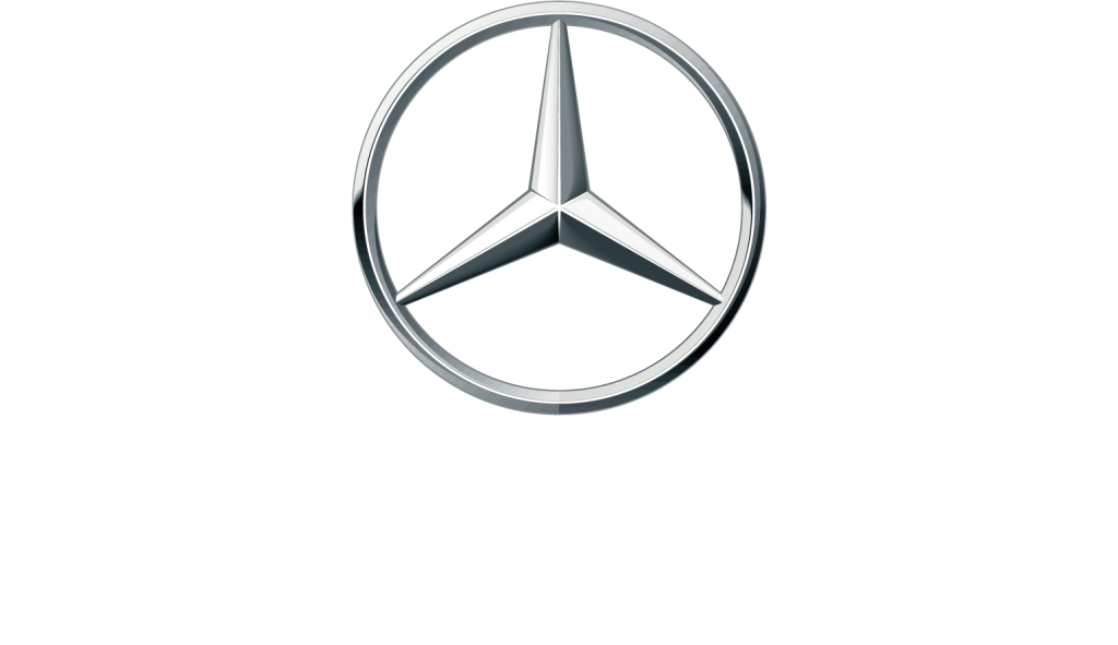 Mercedes logo blanc tiny