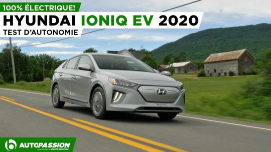 Hyundai magog hyundai ioniq electrique essai routier 1