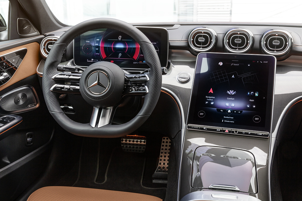 Mercedes class c 2022 interieur 3