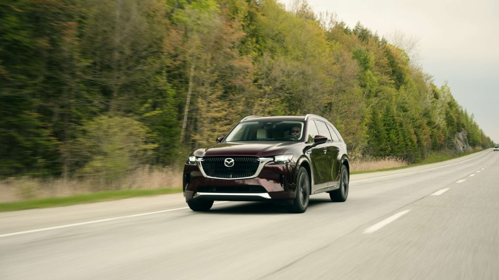 GROUPE BEAUCAGE MAZDA ESSAI Mazda CX 90 2024 DEVANT ROLLING 2