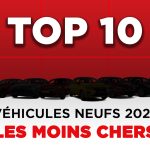 ARTICLE GROUPE BEAUCAGE TOP 10 VEHICULES NEUFS MOINS CHERS 2023 HEADER