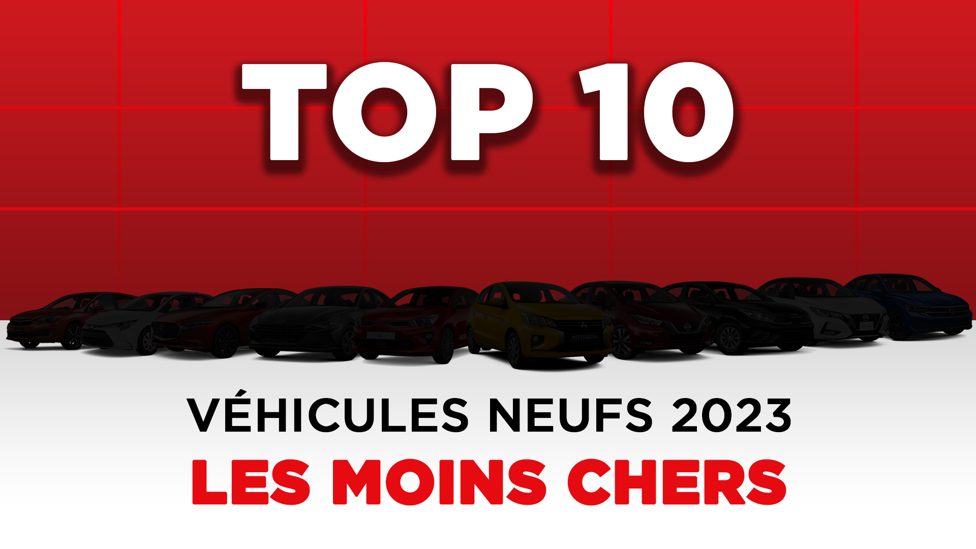 Achetez maintenant : les voitures neuves les moins chères 2023 !