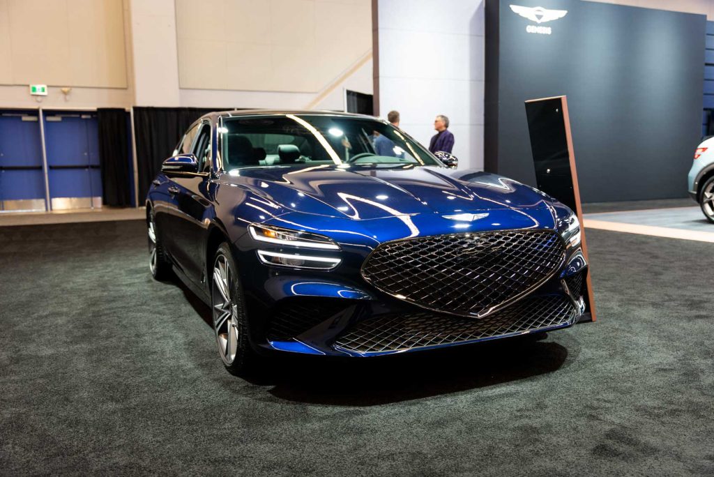 GROUPE BEAUCAGE SALON AUTO MONTREAL 2024 GENESIS G70 2024 1