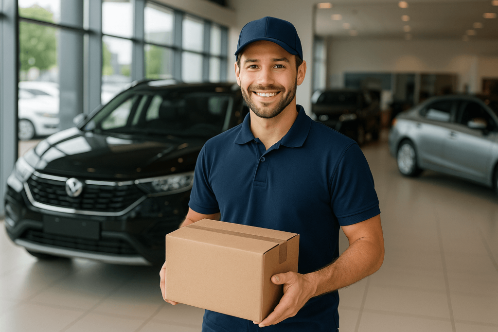 Livreur pour Concessionnaire