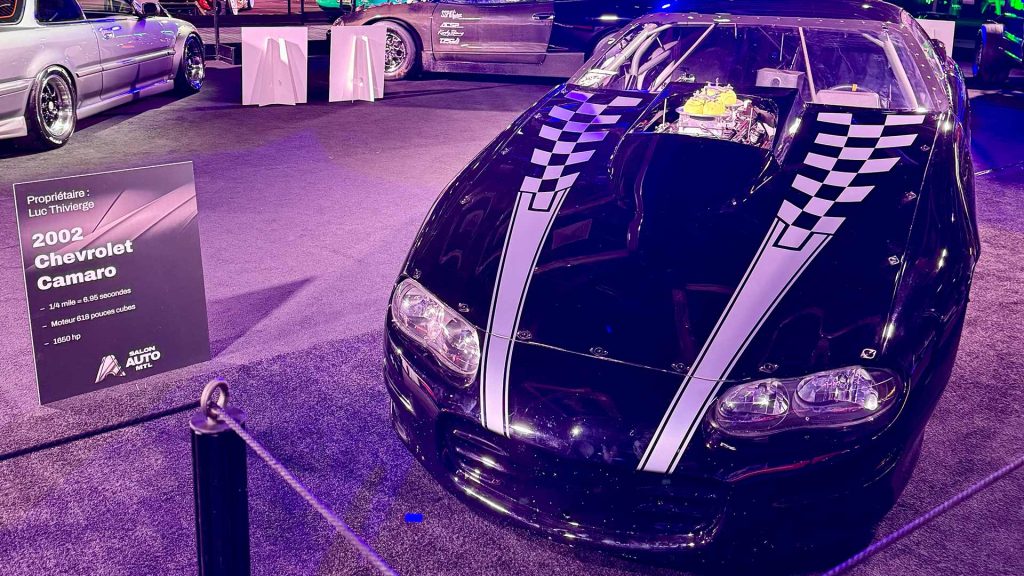GROUPE BEAUCAGE SALON AUTO 2026 Camaro 2002 Luc Thivierge