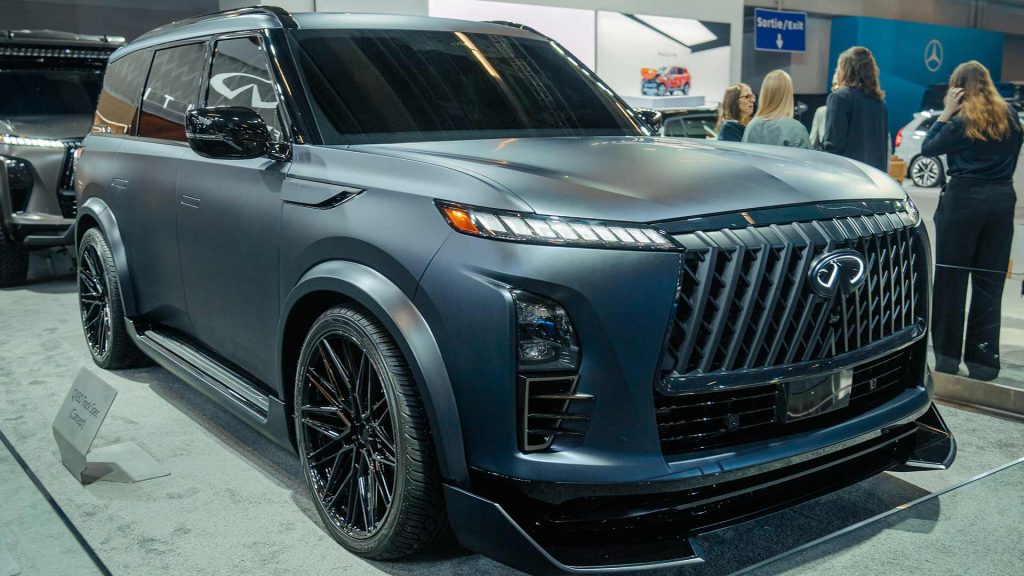GROUPE BEAUCAGE SALON AUTO 2026 Infiniti QX80 Track Spec